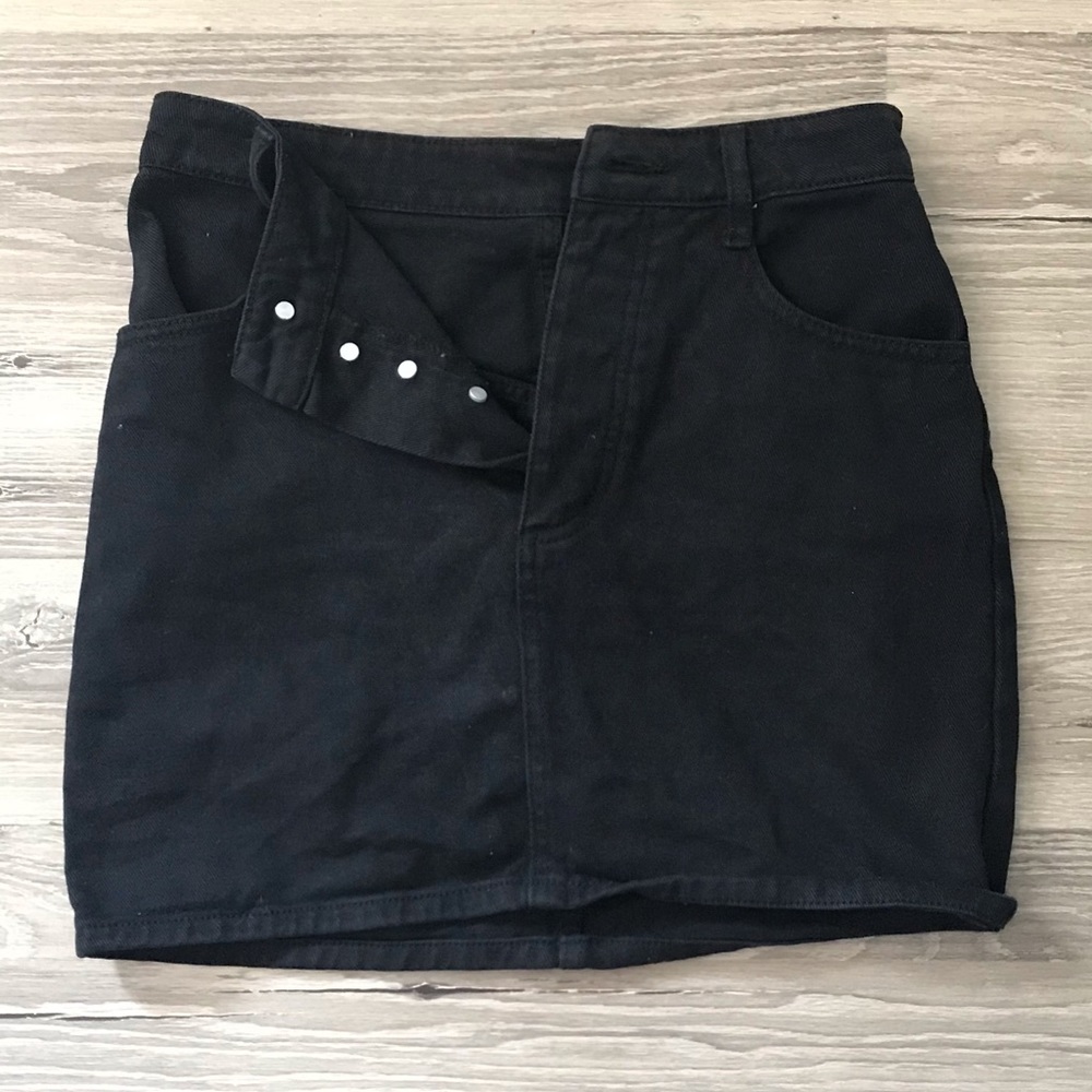 Brandy Melville Black Mini Skirt